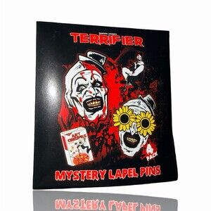 Terrifier Mystery Lapel Pins Art the Clown Horror Enamel Pins